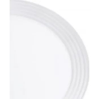 Talíř Oválný servírovací talíř Luminarc Harena bílý 33 x 28 cm