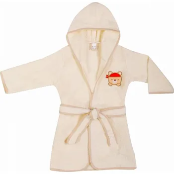 Chlapecký župan Dětský froté župan DuetBaby Beige Bear 80-92