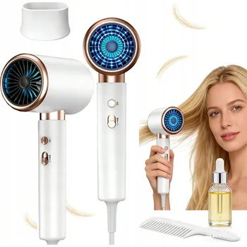 Fén PROFESIONÁLNÍ FÉN NA VLASY S IONIZACÍ 2000W STUDENÝ VZDUCH + KONCENTRÁTOR