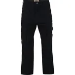 Velké pánské bojové kalhoty s rovnými nohavicemi Kam 118 černé (56R)