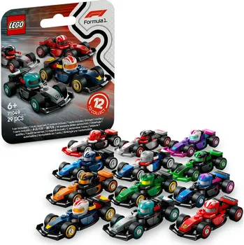 Stavebnice LEGO LEGO ICONS 71049 29 dílků Sběratelské závodní auta F1