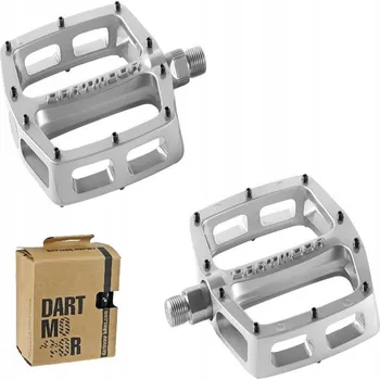 Pedál na kolo Platformové pedály Dartmoor Vibe stříbrné