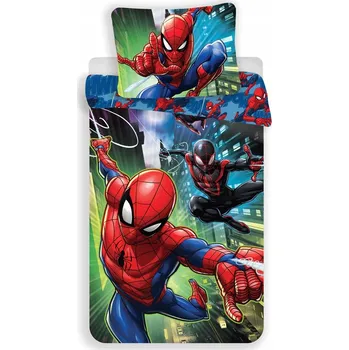 Povlečení Sada povlečení Jerry Fabrics Spider-Man 140 x 200 cm vícebarevná