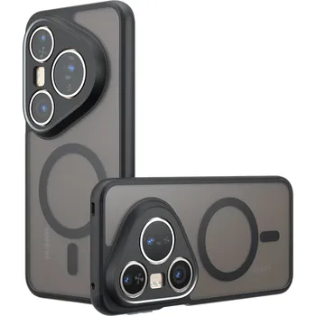 Pouzdro na mobilní telefon Techsuit PureFrost MagSafe Huawei Pura 80 Pro / Pura 80 Ultra matná černá