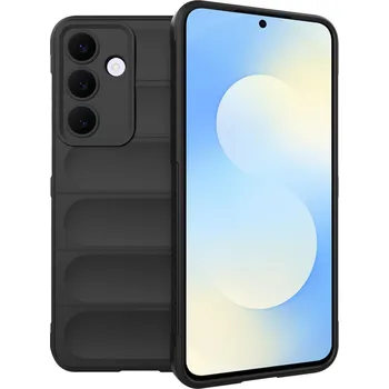 Pouzdro na mobilní telefon Techsuit – Magic Shield – Samsung Galaxy S25 FE – černá