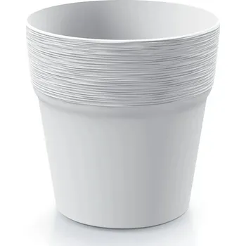 Květináč Bílý plast Květináč Prosperplast 12,2 cm x 12 x 12,2 cm