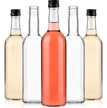 5x MONOPOLOVÁ LÁHEV 375 ml MALÁ LÁHEV NA VÍNO LIKÉRY BIMBER OLEJOVÁ ŠŤÁVA