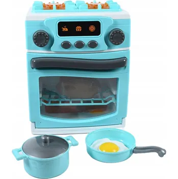 Dětská kuchyňka VELKÁ DĚTSKÁ KUCHYŇKA MODRÁ S TROUBOU