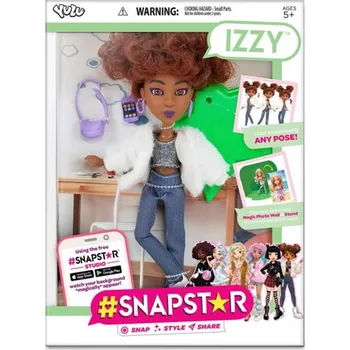 Panenka TM Toys Panenka SnapStar IZZY s příslušenstvím