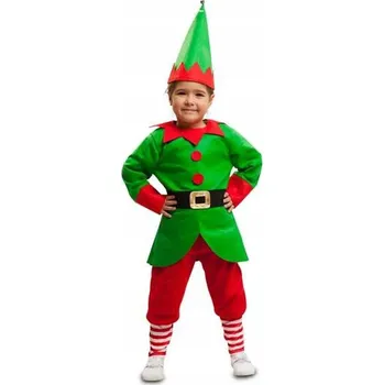 Karnevalový kostým Kostým pro Děti Já Mé Zelený Elf, Velikost 10-12 let