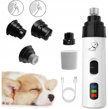 Kosmetika pro psa Tichý Elektrický Pilník / bruska na drápky pro psy a kočky s regulací