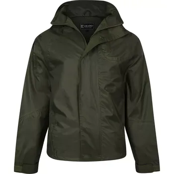 Pánská větrovka Pánská velká bunda do deště s kapucí Kam KVSKV01 khaki (4XL)
