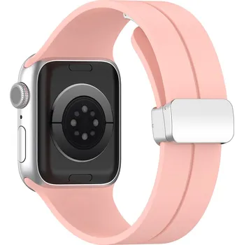Řemínek na hodinky Techsuit Řemínek W011 Apple Watch 1-11 SE 38-42mm Růžový