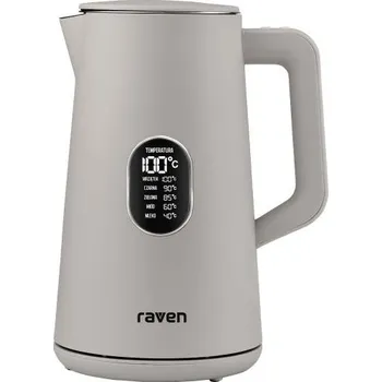 Rychlovarná konvice Rychlovarná konvice Raven EC024S 1800 W 1,5 l stříbrná/šedá