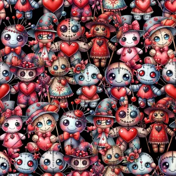 Úplet, Love voodoo (E) (Top kvalitní úplet Bella digitisk)