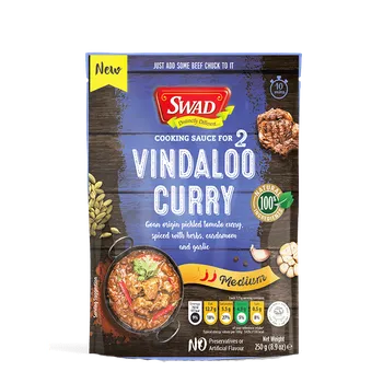 Omáčka SWAD VINDALOO CURRY HOTOVÁ OMÁČKA 250G (Zbozi S Proslou Trvanlivosti (07-2024)