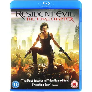 Blu-ray film Resident Evil: Ostatni rozdział – Blu-ray disk