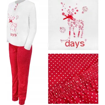 Dámské pyžamo INFIORE Dámské pyžamo s dlouhým rukávem Bavlna Dárek Vánoce SOB Vel. S