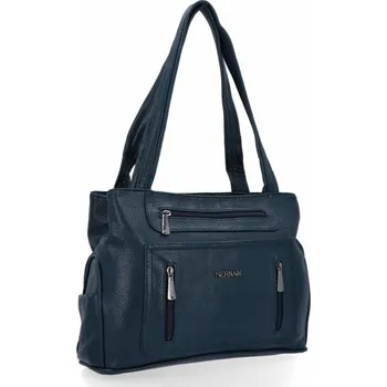 Kabelka Dámská kabelka shopper bag Hernan tmavě modrá (2)3892