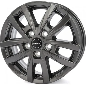 Disk BORBET Alu kola BORBET CW5 6x16 5x130 ET68 Mistral Anthracite Glossy 78.1