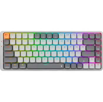 Bezdrátová mechanická klávesnice Redragon K652 Azure RGB Šedá