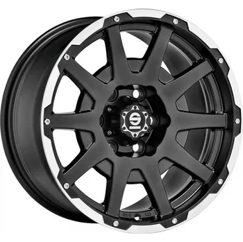 Disk SPARCO Alu Kola Sparco Dakar 7.5x17 6x114.3 ET35 Matt Black Lip Polished+Rivets 66.1