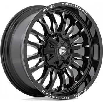 Alu kolo FUEL Alu kola Fuel D795 Arc 12x22 6x139.7 ET-44 Gloss Black Milled 106.1