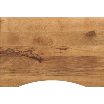 Psací stůl Dřevěná deska k psacímu stolu z manga 80 x 60 x 2,5 cm, přírodní barva