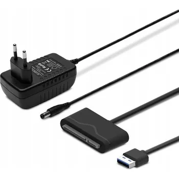 Bezpečnostní kamera Adaptérový kabel Savio AK-39 USB 3.0 pro 3.5" disky s napájením