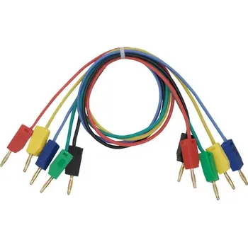 Vývojová deska Sada kabelů s 2mm banánkovými konektory - 10 ks