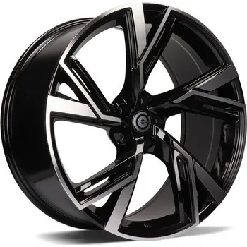 Alu kolo Carbonado Alu Kola Carbonado RICH 9x20 5x112 ET30 Black Front Polished 66.45