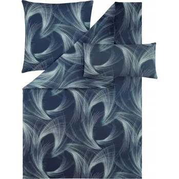 Povlečení Povlečení Estella 7993/655 Lino Mako Satén 160 x 200 cm 5 dílů