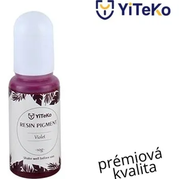 Křišťálová barva do pryskyřice YiTeKo Violet 11 10ml