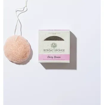 Bijin Čistící houbička Konjac BIO se Sakurou