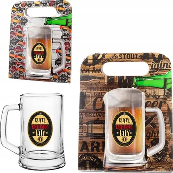 Sklenice Dárek pivní Pivní Sklenice ke DNI OTCŮ " Pivní Sklenice drahého tatínka"