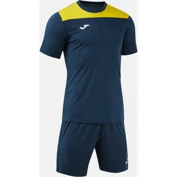Chlapecké tričko Pánská/Chlapecká sportovní souprava JOMA PHOENIX III SET DARK NAVY YELLOW Velikost: L, Barva: NAVY-YELLOW