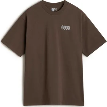 Pánské tričko tričko pánské VANS EARTHBOUND LOOSE FIT SS TEE Coal Brown - XS