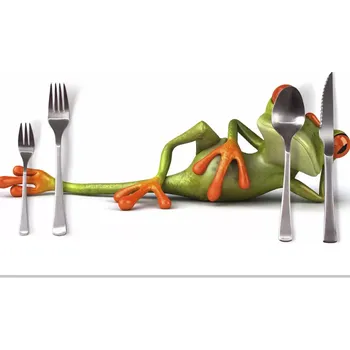 prostírání Sablio Prostírání Ležící žába: 40x30cm