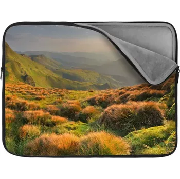 pouzdro na notebook Sablio Obal na notebook Travnatá krajina - 13"