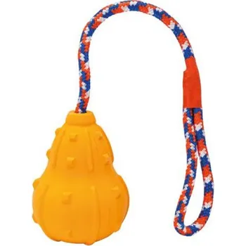 Hračka pro psa Hračka HIPHOP guma - Hokaido vrhací extra tvrdá oranžová 43cm