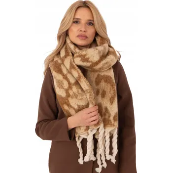 Šála WOOL FASHION ITALIA šála béžová 214 cm - dámská