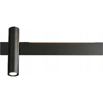 Nástěnné svítidlo Barra - stylové moderní LED nástěnné svítidlo/lampička do ložnice 30 cm levé