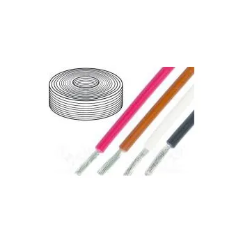 Elektroinstalační materiál Vodič lanko Cu 1,32mm2 16AWG tmavě zelená PVC 300V 30m