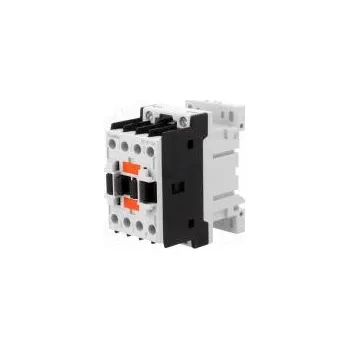 Elektroinstalační materiál Stykač 3-pólový Pomocné kontakty NO 230VAC 18A NO x3 DIN BF