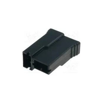 Elektrický konektor Návlek na konektor zásuvka PIN 2 Barva černá