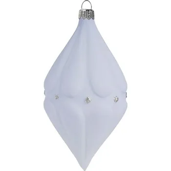 Vánoční ozdoba Velká šiška pastelově modrá