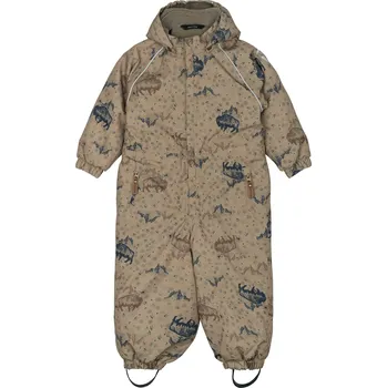 MIKK-LINE Dětská zimní nepromokavá kombinéza béžová Coriander - Velikost: 122 Béžová 122