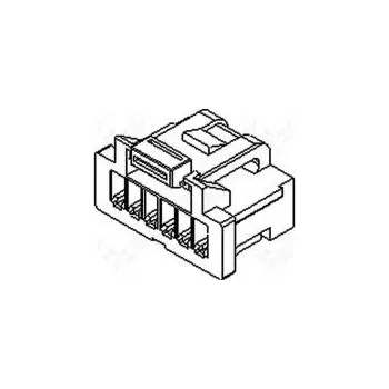 Elektrický konektor Zástrčka kabel-pl.spoj zásuvka Pico-Clasp 1mm PIN 6 na kabel