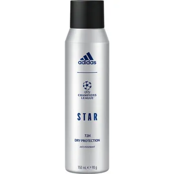 Adidas UEFA STAR Edition pánský antiperspirant s dlouhotrvajícím účinkem ve ve spreji s citrusovou vůní, 150 ml
