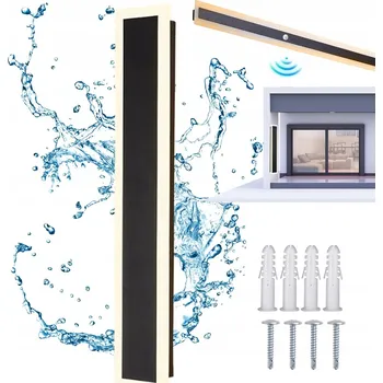 Nástěnné svítidlo MODERNÍ NÁSTĚNNÁ LAMPA LED VNITŘNÍ 60*9 CM VODĚODOLNÁ